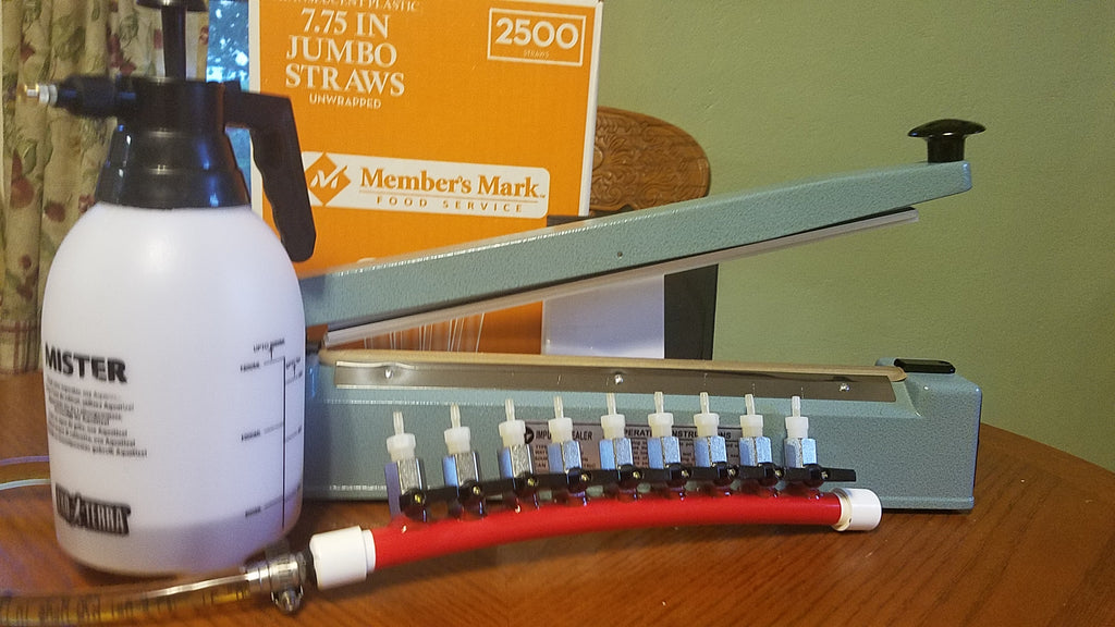 NEW pressurized system for the Honey Stick machine